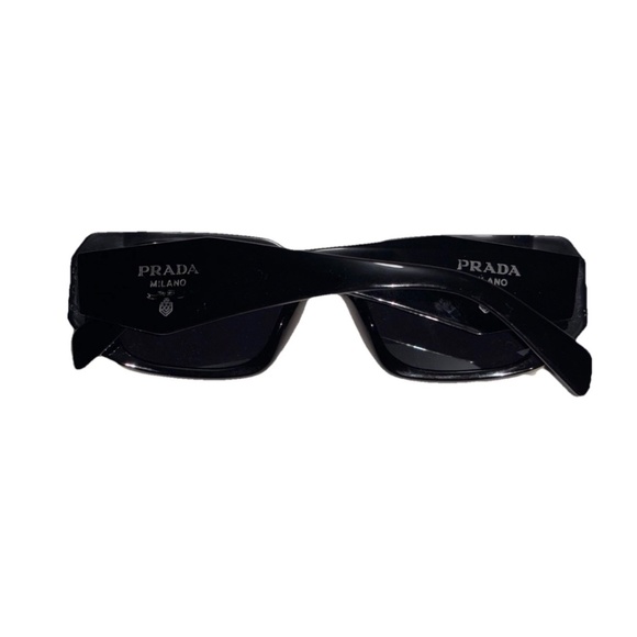 Prada PR17WS 1AB5S049 Women\'s Sunglasses 49 mm Black / Dark Grey Lens main image 7